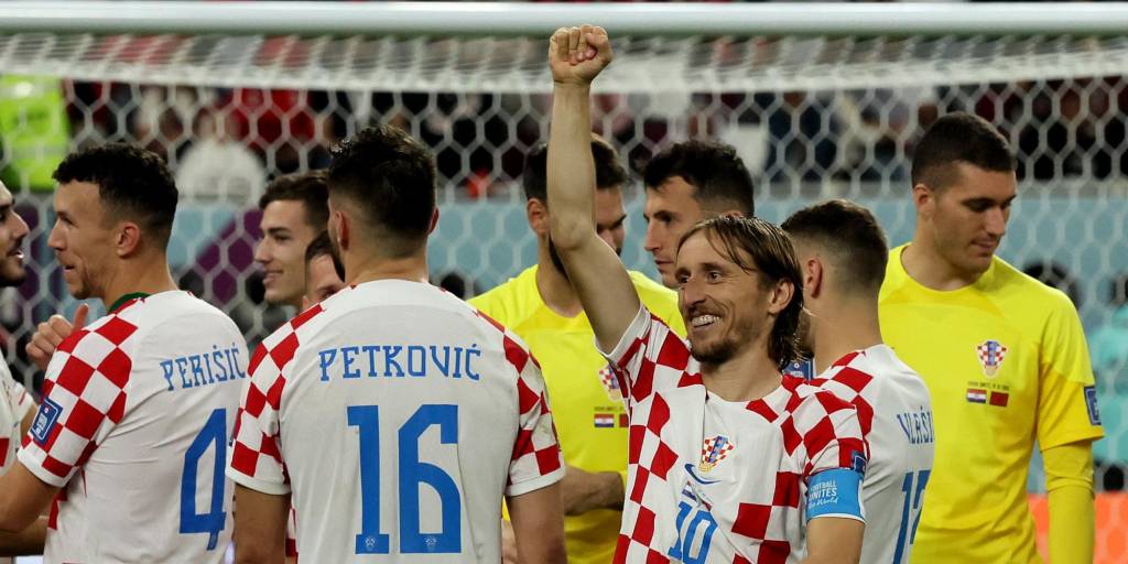 Modric se despidió de la Copa colgándose el bronce