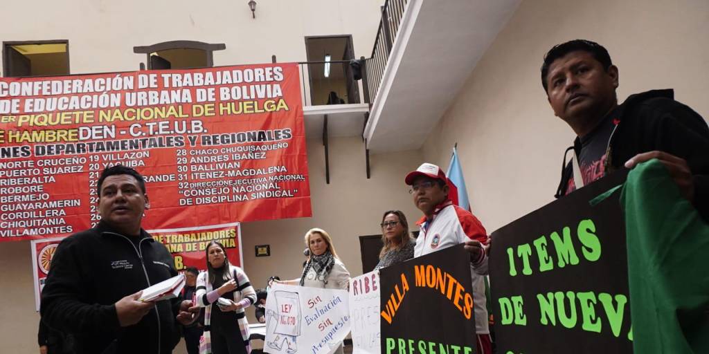 La protesta de maestros ingresa a su quinta semana en el país