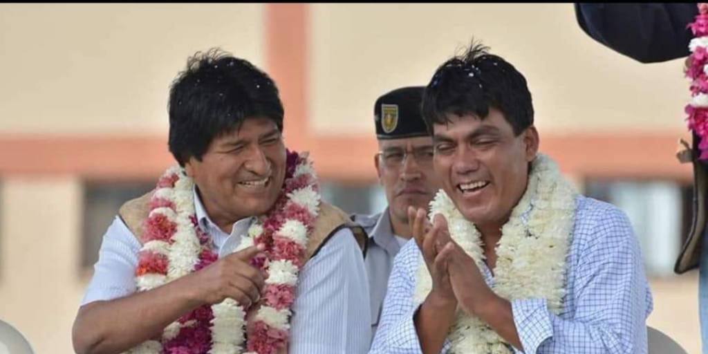 Evo Morales y Héctor Arce