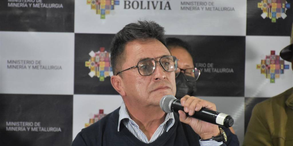 El ministro Ramiro Villavicencio.