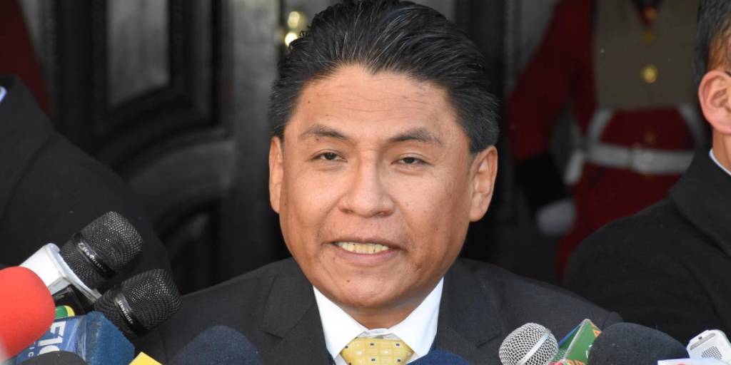 El ministro de Justicia, Iván Lima
