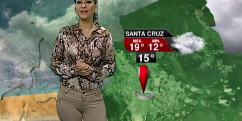 La temperatura m xima en Santa Cruz ser de 19