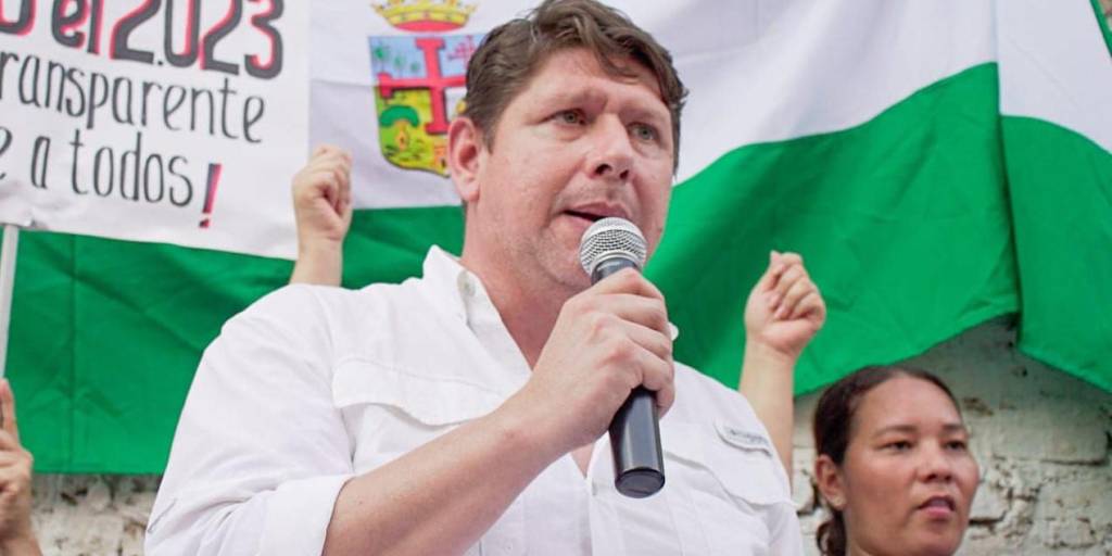 El diputado de Creemos José Carlos Gutiérrez.