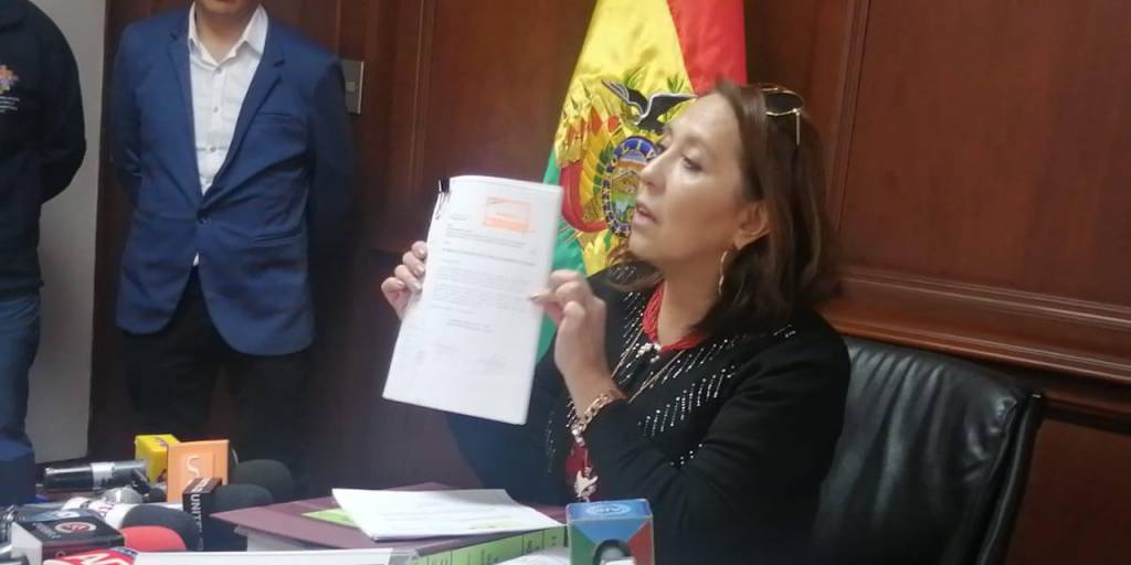 Viceministra de Transparencia, Susana Ríos