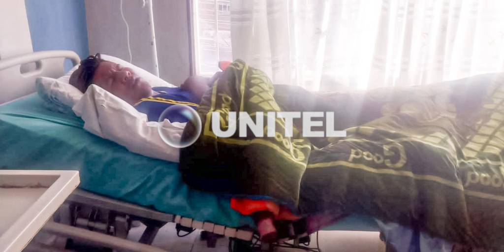 El hombre está internado en una clínica de El Alto