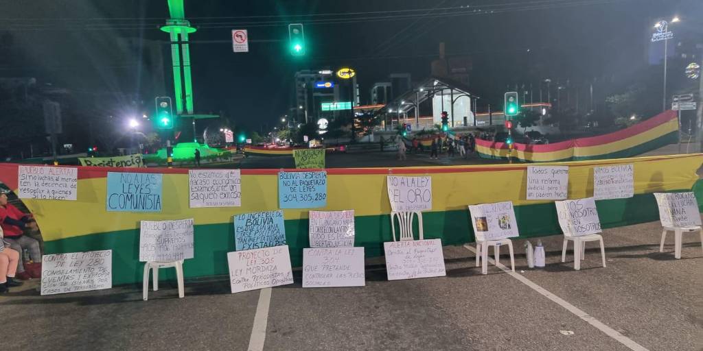 Santa Cruz: Instalan dos puntos de bloqueo en el segundo anillo contra ...