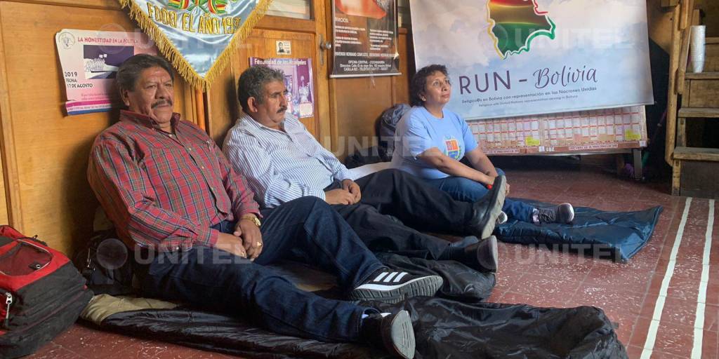 Líderes cívicos de Cochabamba inician huelga de hambre