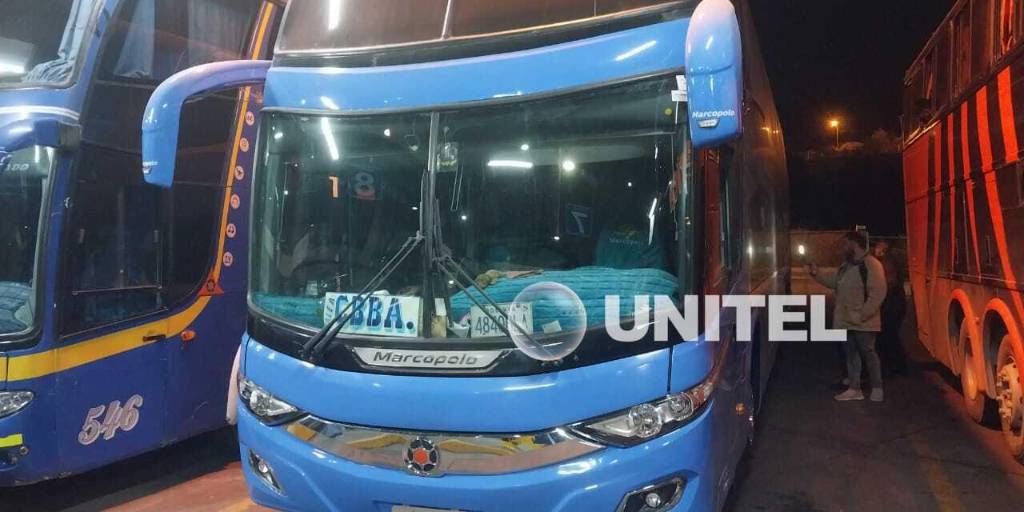 El bus llegó la madurgada de este lunes