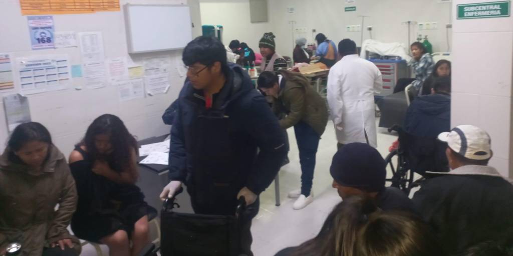 Heridos fueron evacuados a diferentes centros médicos