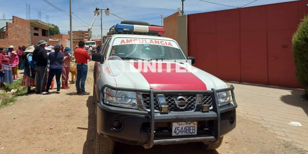 Los heridos fueron trasladados hasta el Hospital Sagrado Corazón de la ciudad de El Alto.
