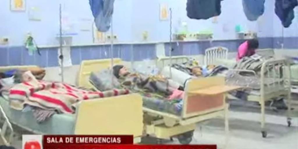 La Paz: Colapsa la sala de emergencias en el Hospital de Clínicas