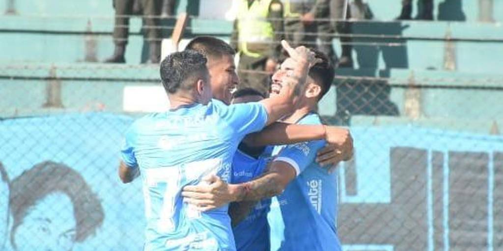 Blooming anotó el primer gol cuando no se había cumplido ni un minuto de juego