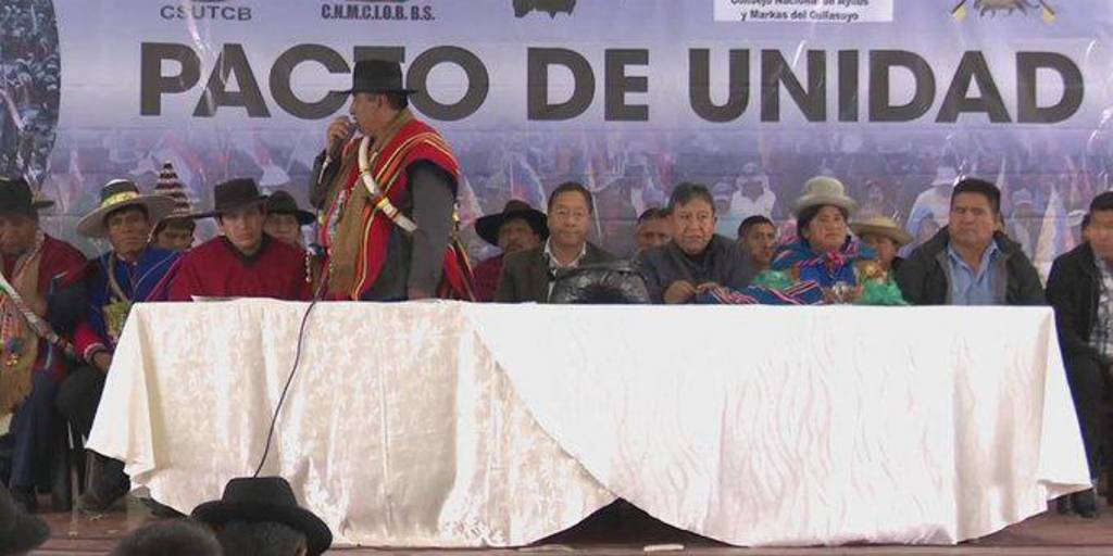 El ampliado del Pacto de Unidad en La Paz
