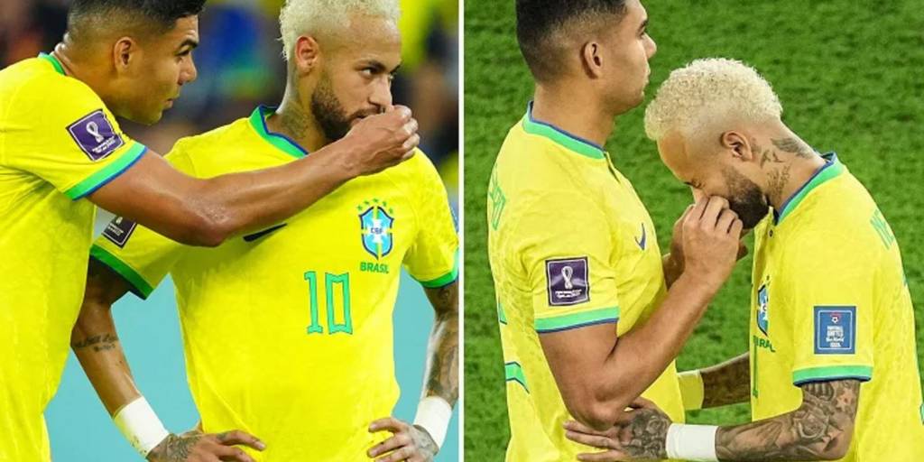 Video: ¿Qué le pone Casemiro en la nariz de Neymar?