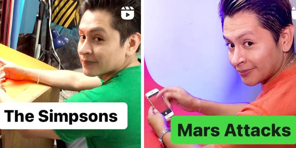 Luis Fernando Flores Ortega realiza videos creativos.