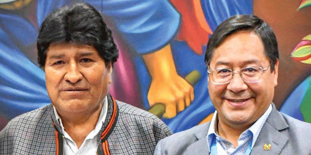 Imagen de Evo Morales y Luis Arce
