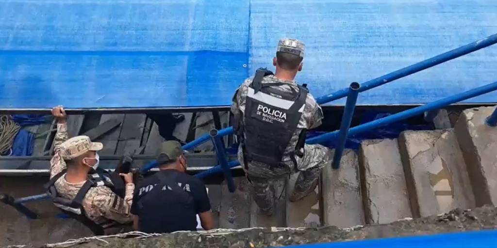 Rescate del cuerpo que se encontraba en el río en Guanay.
