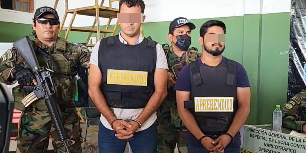 Ambos aprehendidos son oriundos de Beni