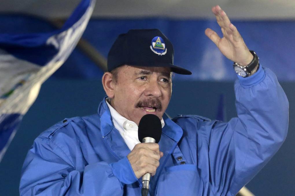 Daniel Ortega, presidente de Nicaragua