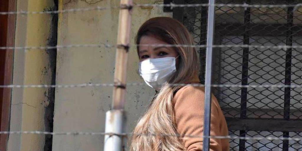 La expresidenta del Estado, Jeanine Añez.