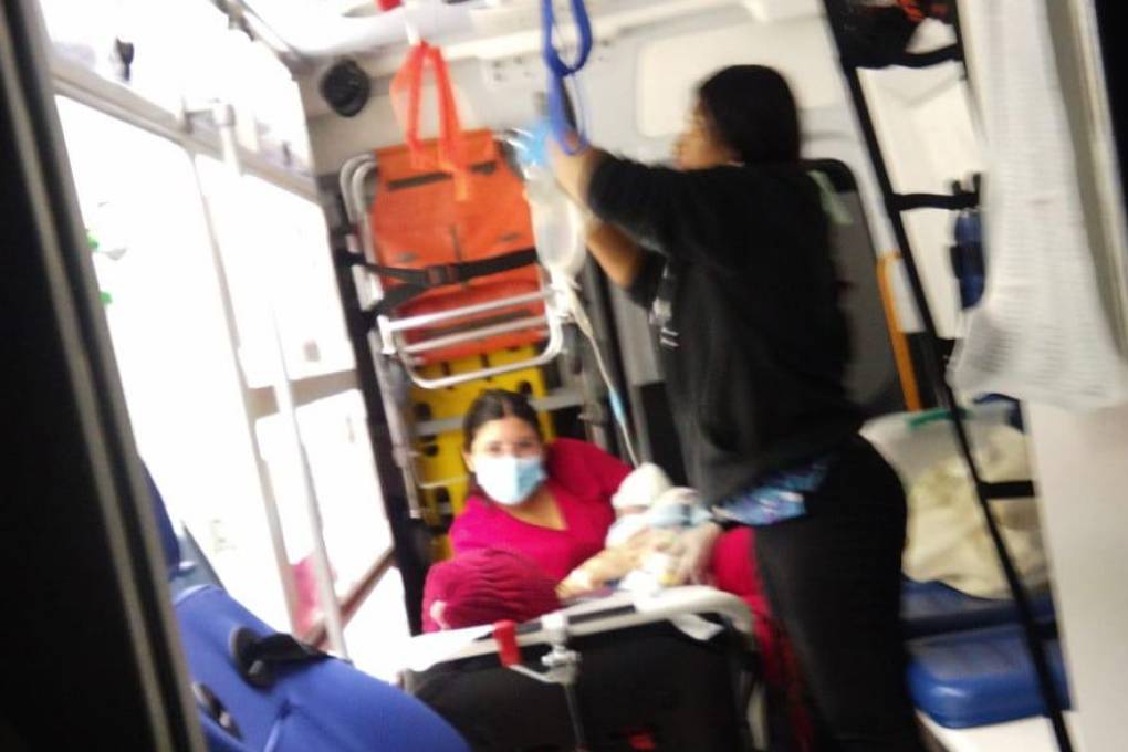 Mujer dio a luz en una ambulancia