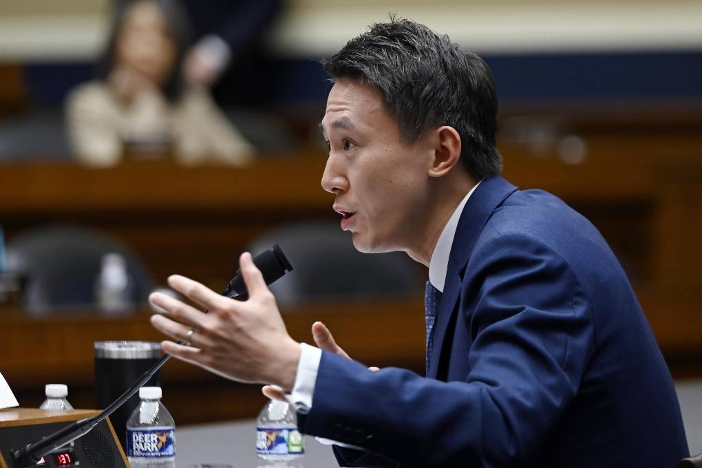 El CEO de TikTok, Shou Zi Chew 