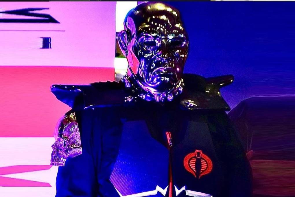 Destro, personaje de G.I. Joe, estuvo en la antesala a la convención