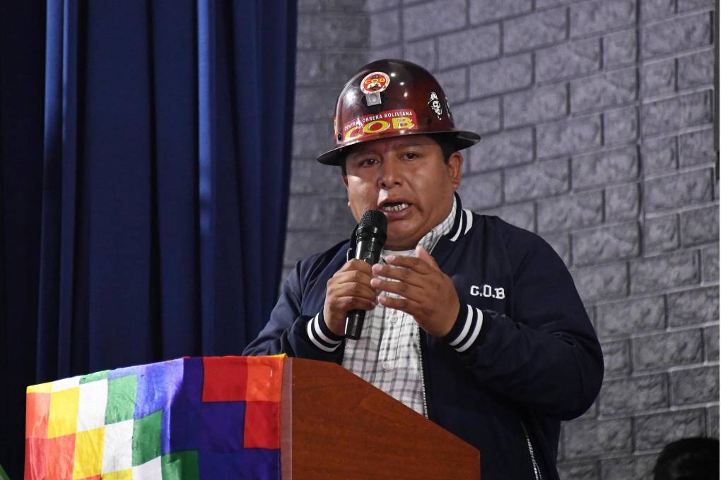 Huarachi confirmó la presencia cobista para el 17 de octubre