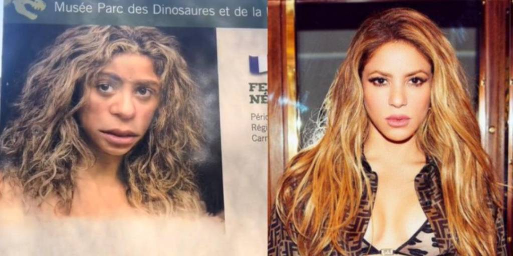 Un usuario de redes sociales señaló que Shakira se parece a una mujer neardental