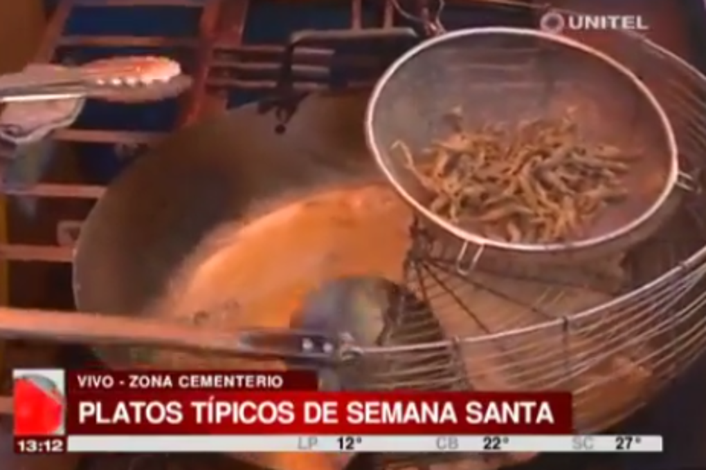 Zona Cementerio Platos típicos para degustar en semana santa