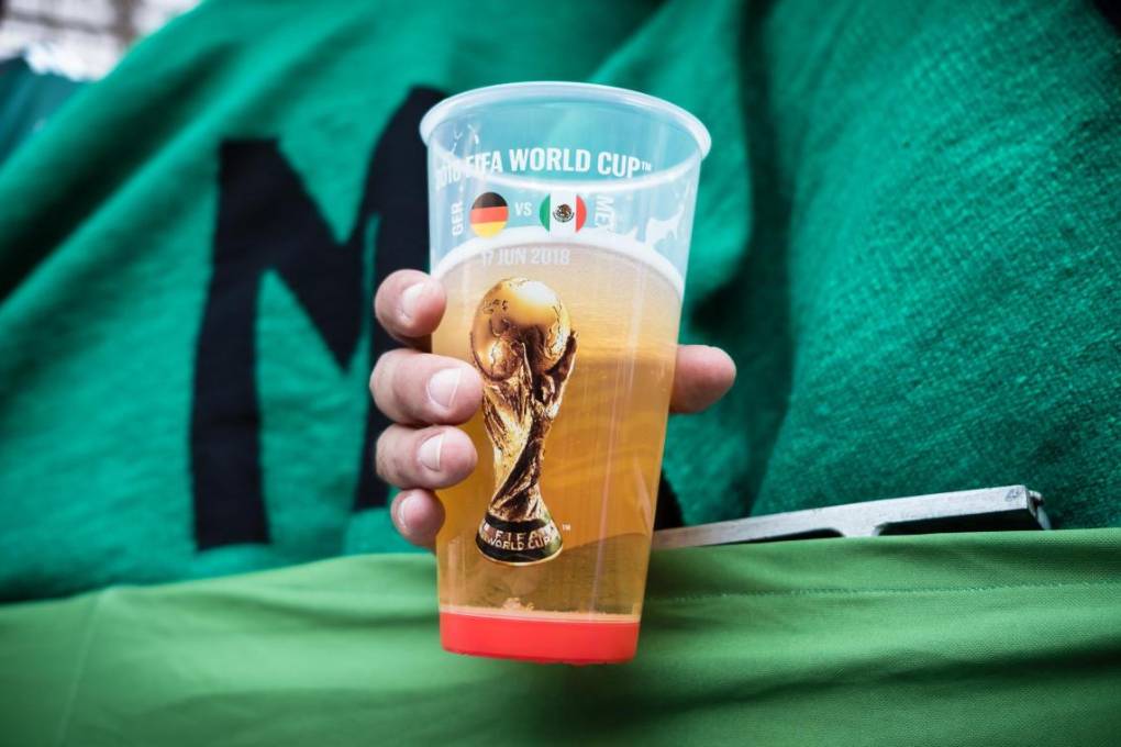 Consumo de bebidas en el Mundial