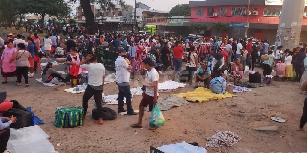 Este miércoles se registraron amagues de enfrentamiento en la zona de la feria Barrio Lindo