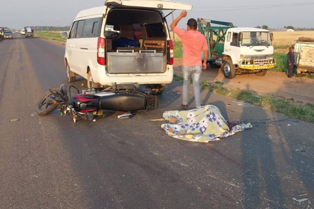 Accidente de tránsito en carretera entre Cotoca y Puerto Pailas 