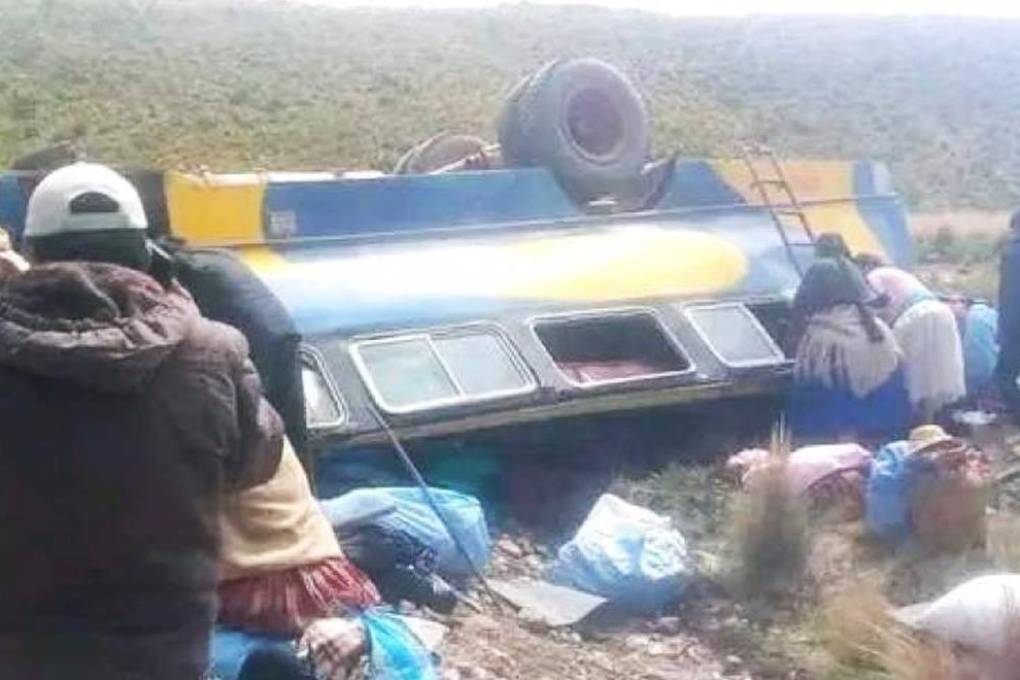 Accidente en Corocoro, La Paz 