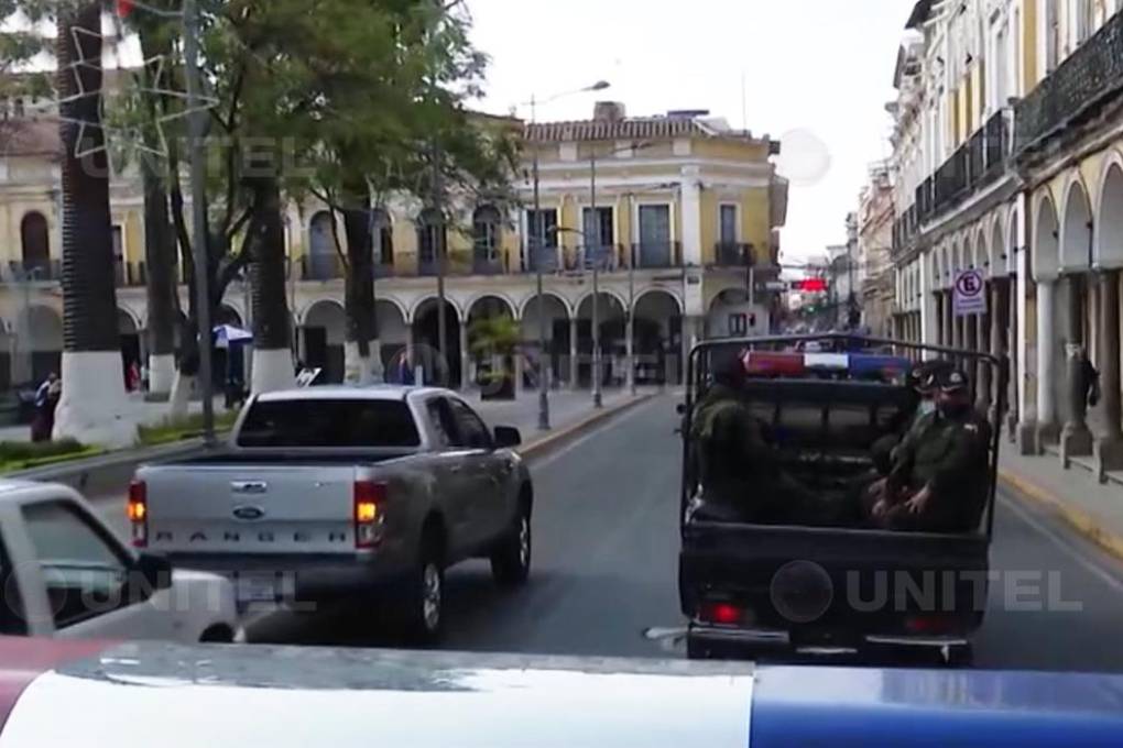 Cochabamba: Buscan a delincuentes que trataron de robar en una entidad financiera