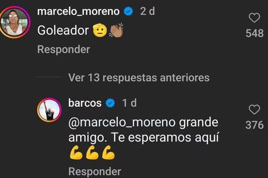 El comentario en Instagram 
