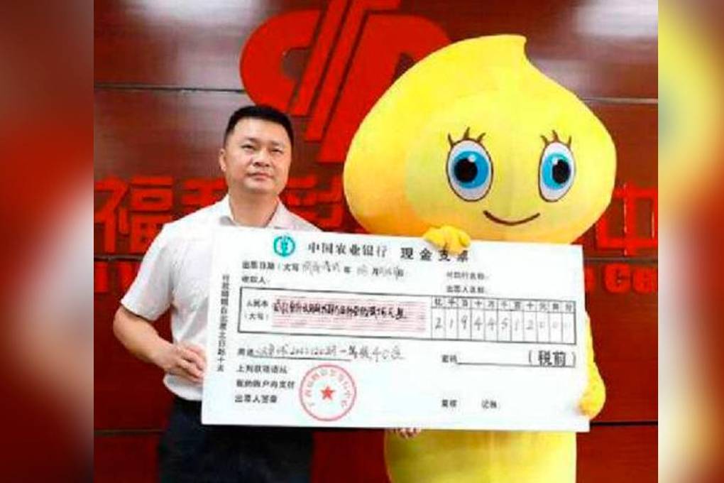 Cobró un premio millonario