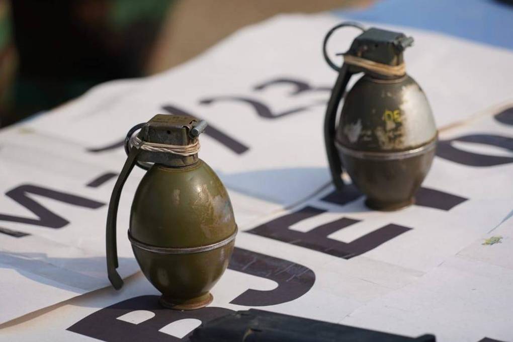 Granadas de gas halladas en operativos en Beni 