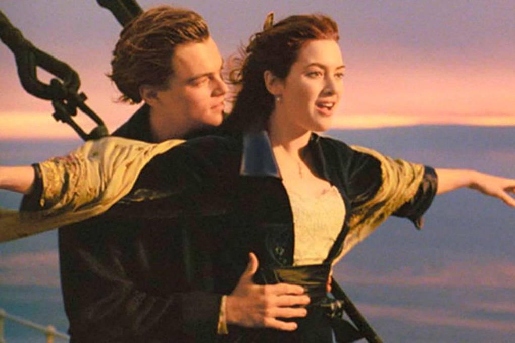 Jack y Rose, en Titanic 