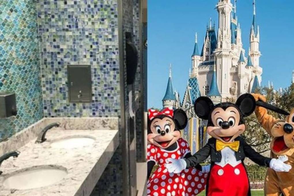 ¿Por qué no hay espejos en los baños de los parques temáticos de Disney?