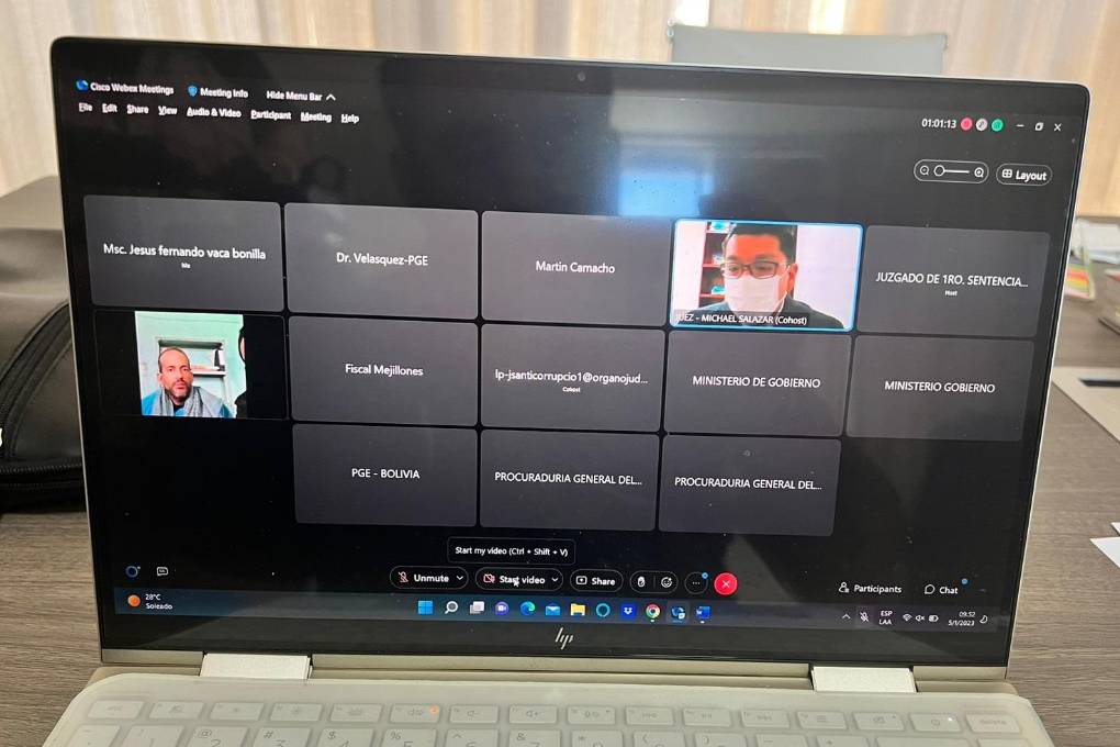 Audiencia virtual de acción de libertad 