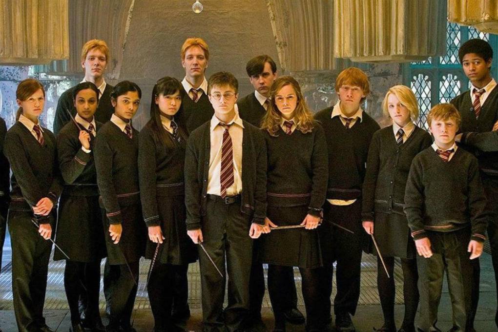 El elenco juvenil de la saga de películas de Harry Potter