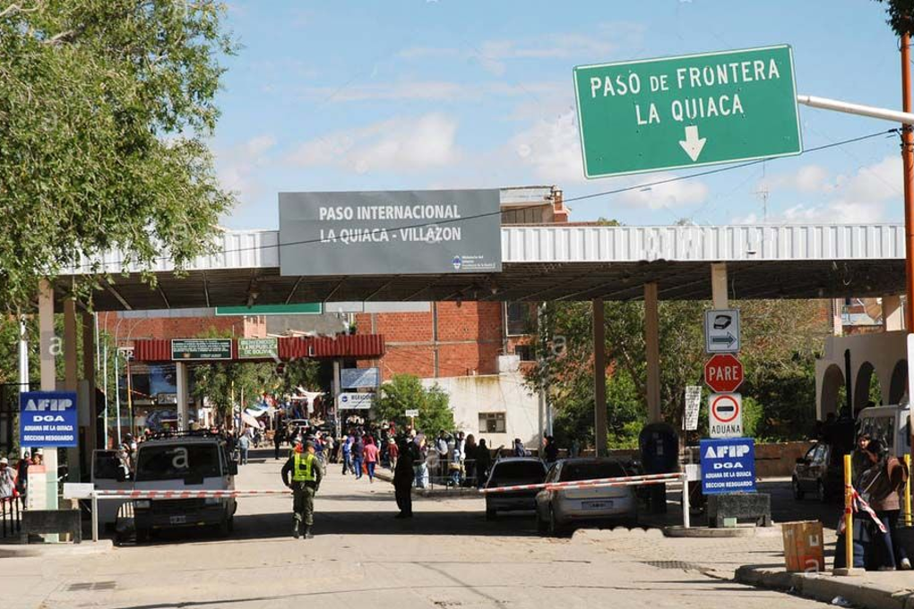 La frontera La Quiaca - Villazón.
