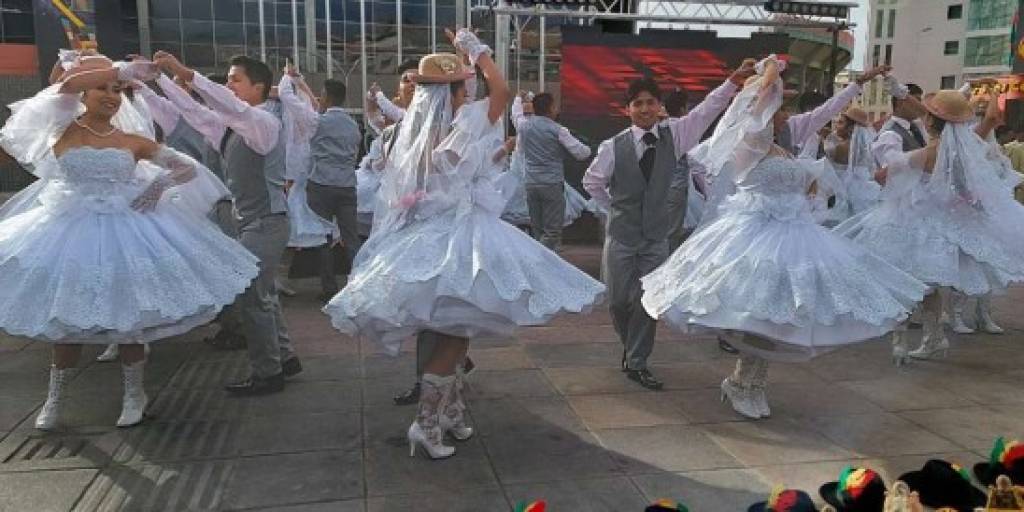 Danza paceña del matrimonio del conventillo (Foto: Unitel)