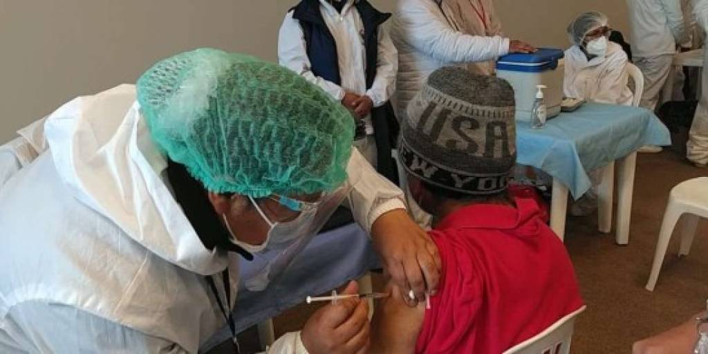 Vacunación en Bolivia