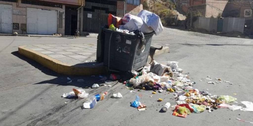 Se incrementa la basura en las calles de La Paz tras bloqueo en el ...