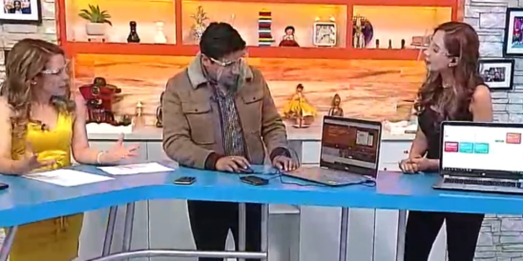 Padre de familia prueba en vivo cómo funciona plataforma virtual del  Ministerio de Educación