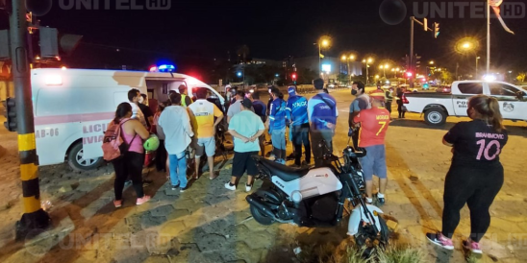 Una familia sufre accidente de tránsito tras chocar con una patrulla ...