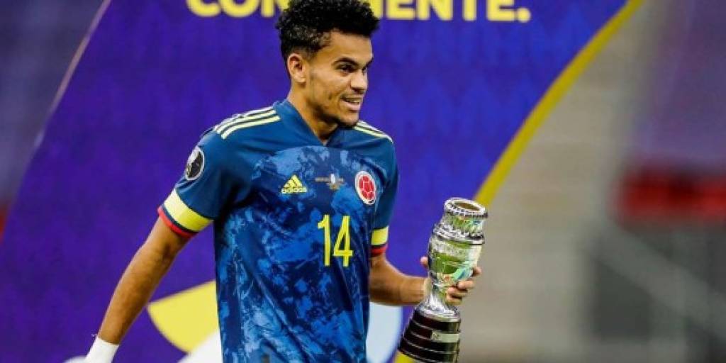 Luis Díaz se convirtió en la figura de Colombia en esta Copa América. Foto: fcf.com.co