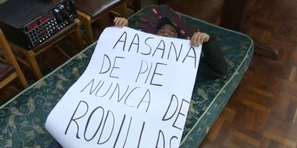 Los trabajadores de Aasana mantienen su protesta